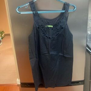 Velvet lace detailed top